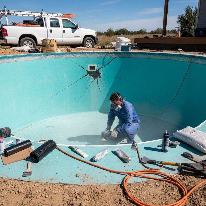 Fiberglass Pool Repair