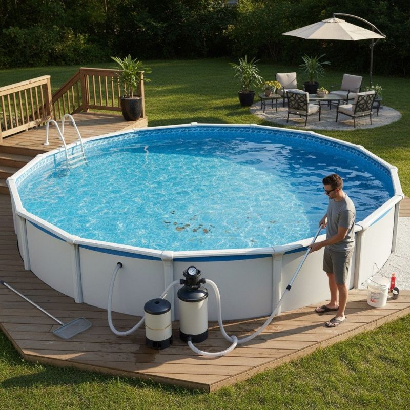 Above Ground Pool Service detail