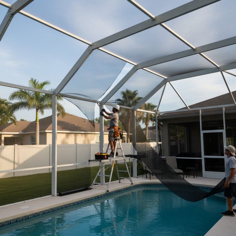 Pool Cage Repair