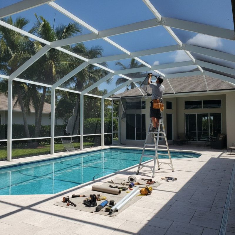 Pool Cage Repair