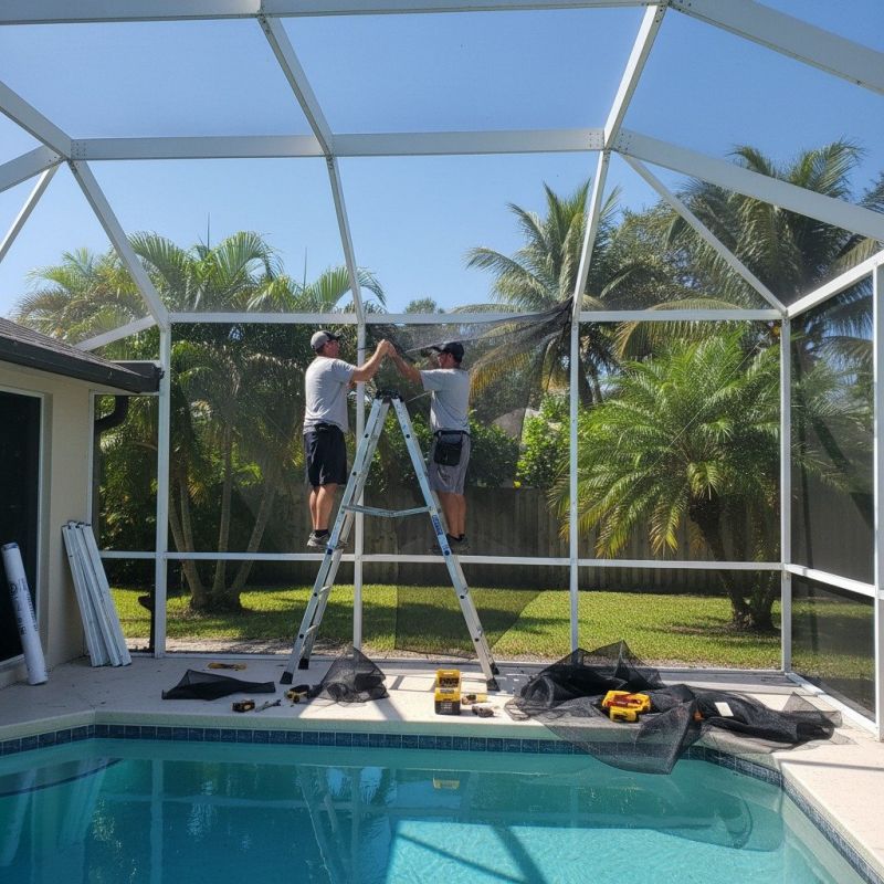 Pool Cage Repair
