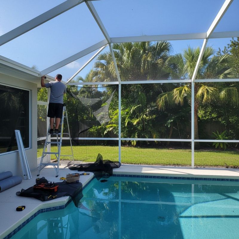 Pool Cage Repair