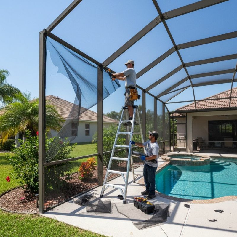 Pool Enclosure Installation