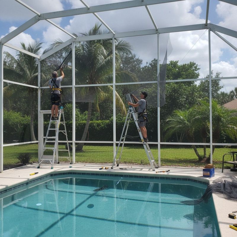 Pool Enclosure Installation