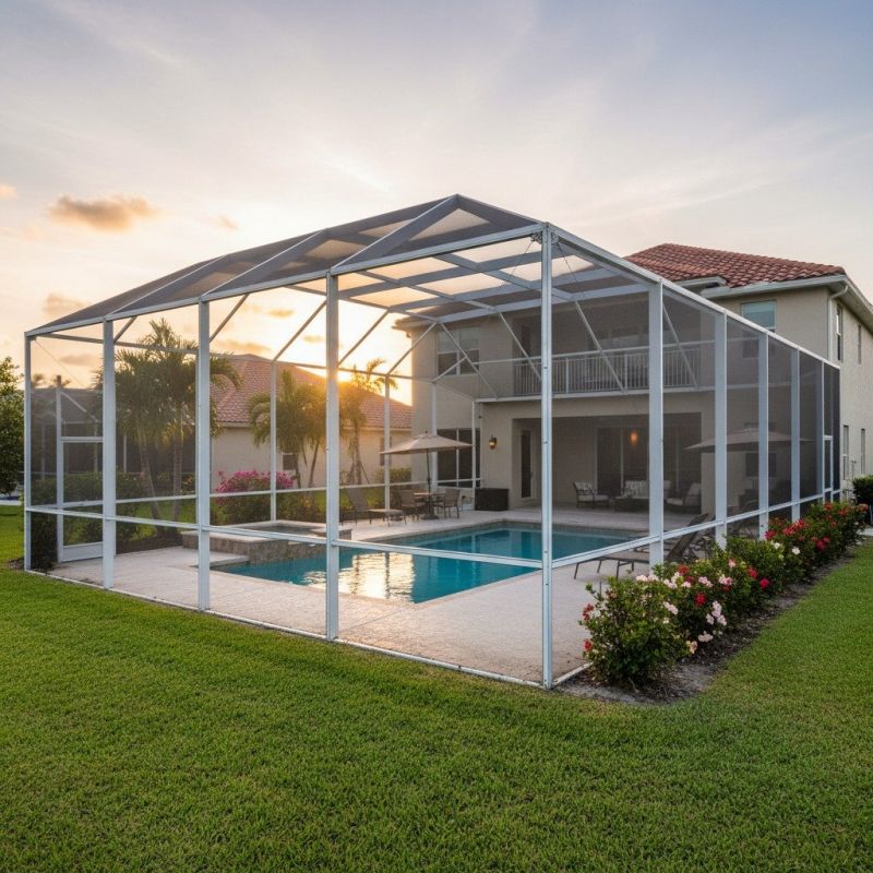 Pool Enclosure Installation