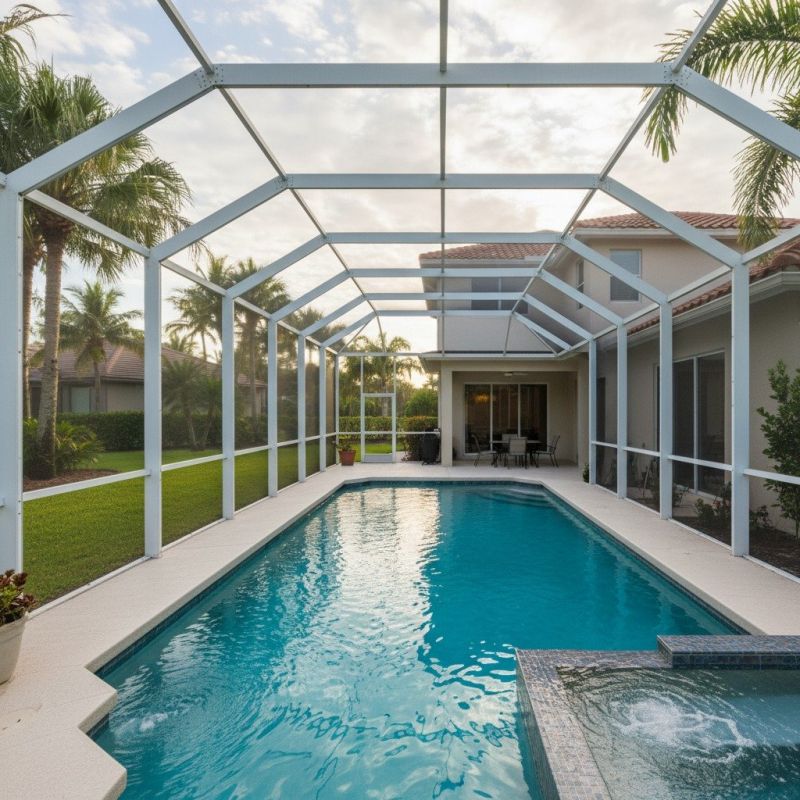 Pool Enclosure Installation