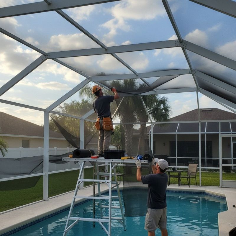 Pool Enclosure Repair